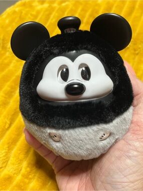 Disney Black and Gray Plush Character Figure